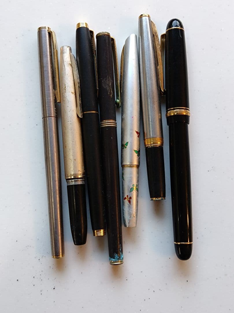 万年筆7本セット k14 k18