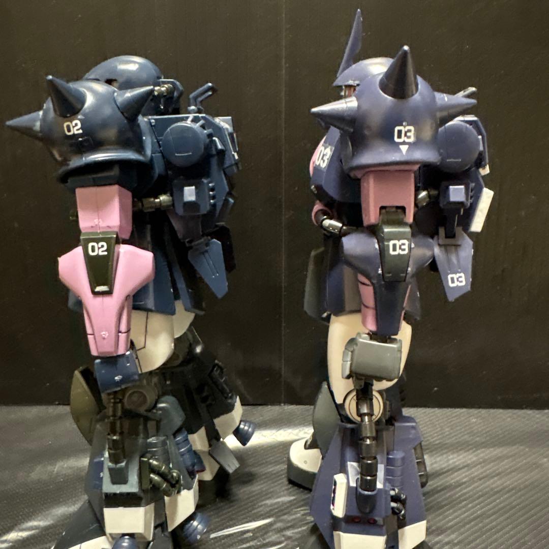 b*b様 MG 専用ザク4機セット