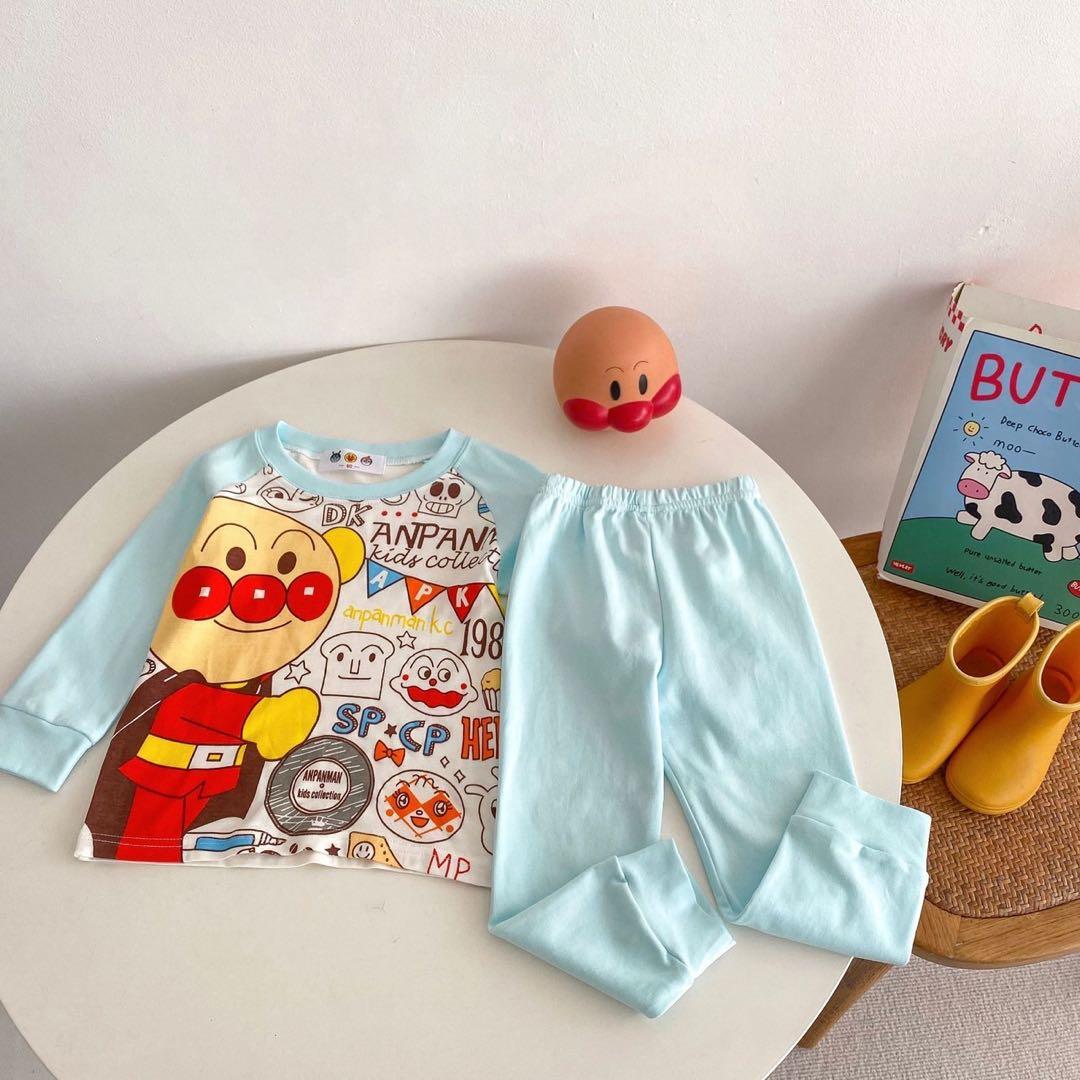 ドキンちゃン　コキンちゃん　アンパンマン　パジャマセット　上下　ピンク