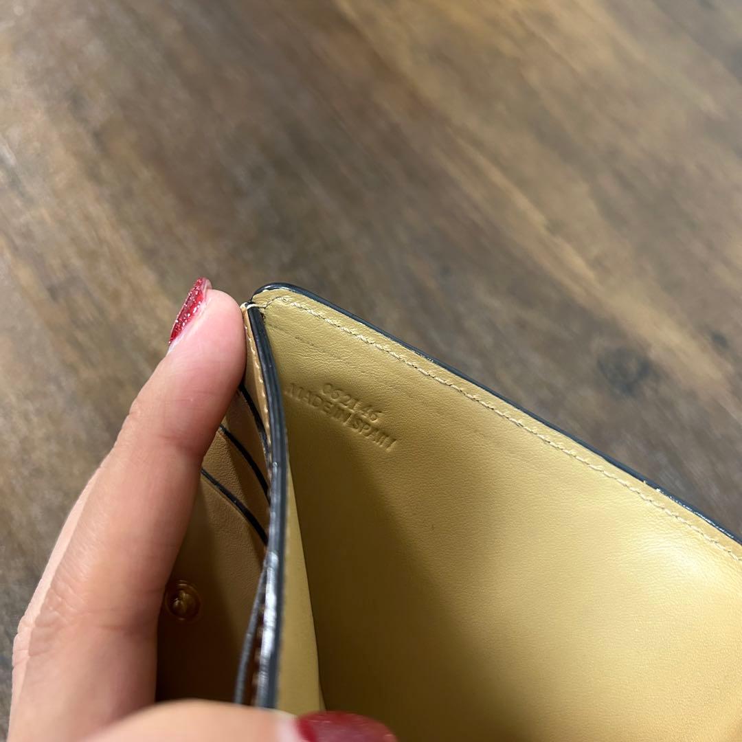 LOEWE◇パズル スリム コンパクトウォレット◇ロエベ