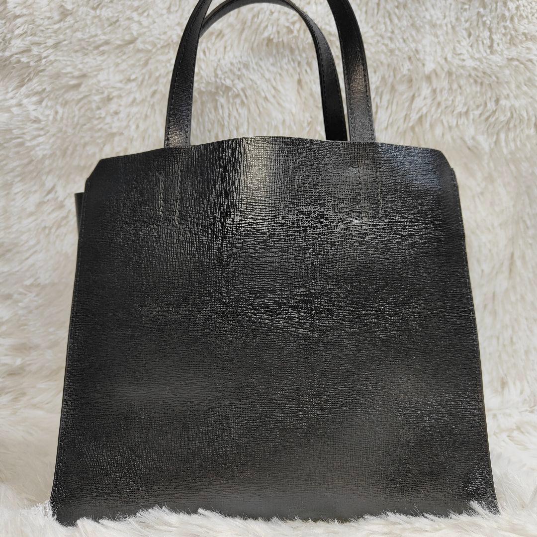 【未使用級】FURLA ブラック ミニハンドバッグ　黒 ブラック