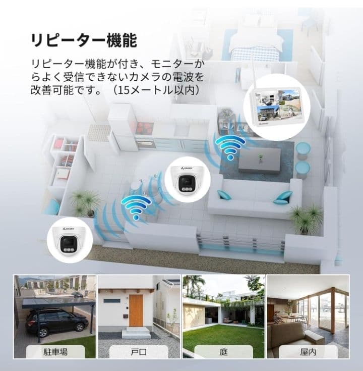 防犯カメラ 屋外 500万画素対応★新品未使用