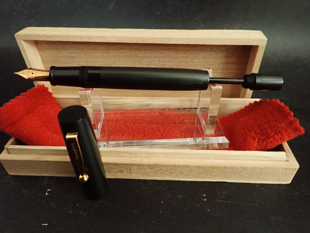 masahiro万年筆｜エボナイト｜パイロット 中字（M）｜インク止め式｜廃番品