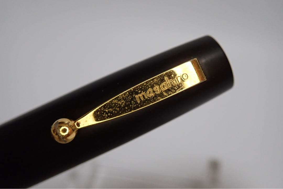 masahiro万年筆｜エボナイト｜パイロット 中字（M）｜インク止め式｜廃番品