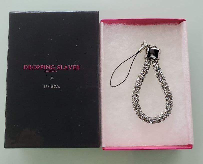 nezca/9mm セレブ愛用 スワロフスキーストラップ　クリスタル