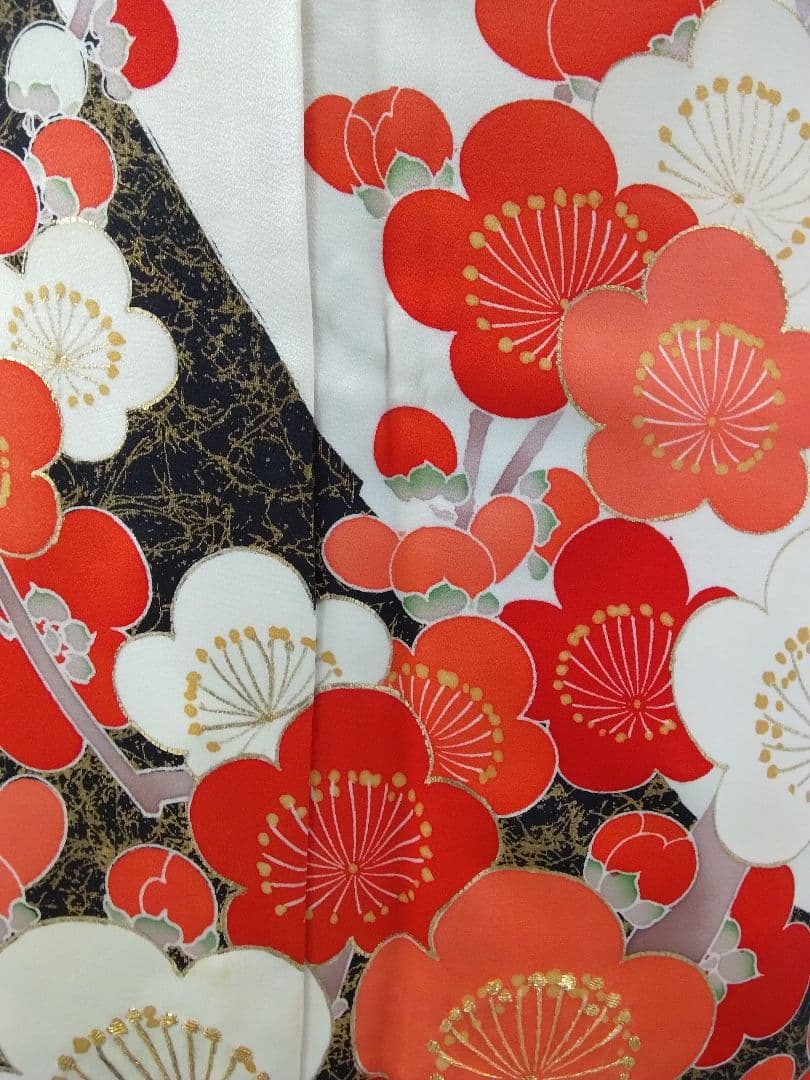 正絹振袖単品、成人式、