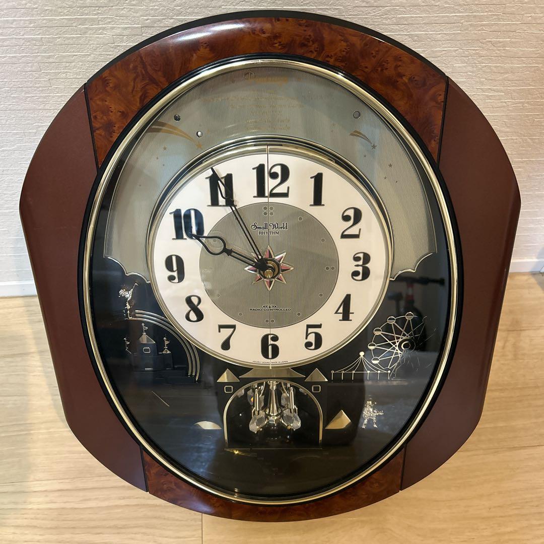 からくり時計 4MN473RA パルタージュ スワロフスキー