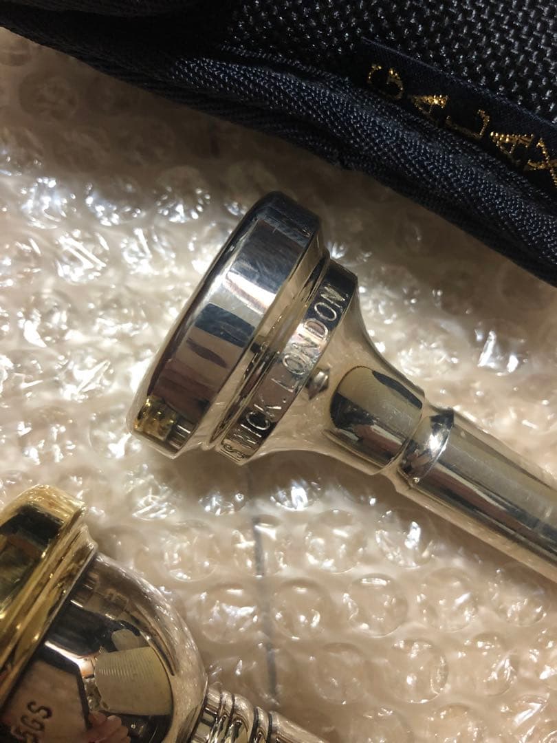 デニス・ウィック/バックトロンボーン用マウスピース太管2本セット