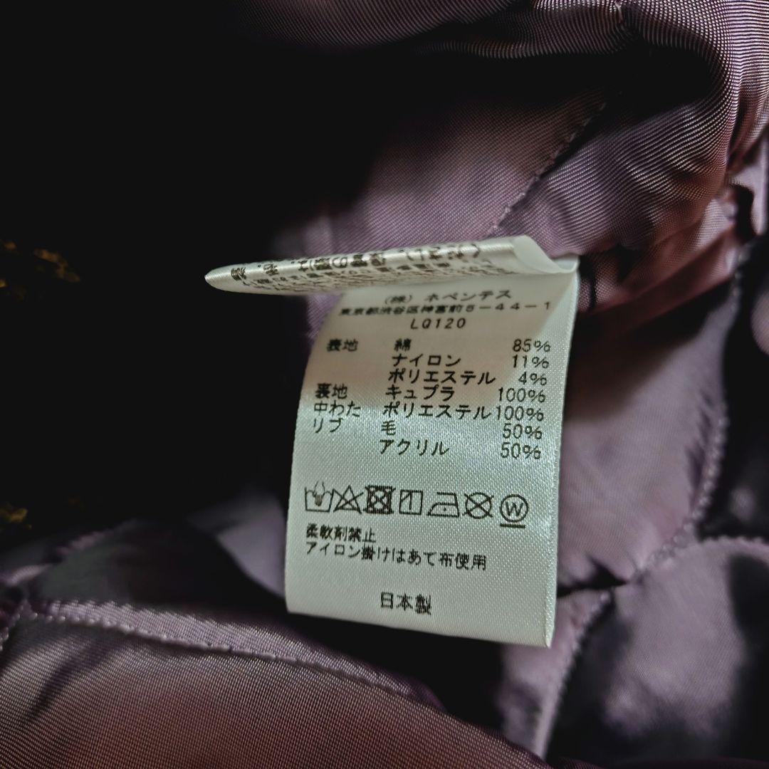 美品 NEEDLES ニードルス スナップ ビッグロゴ デカロゴ 中綿ジャケット