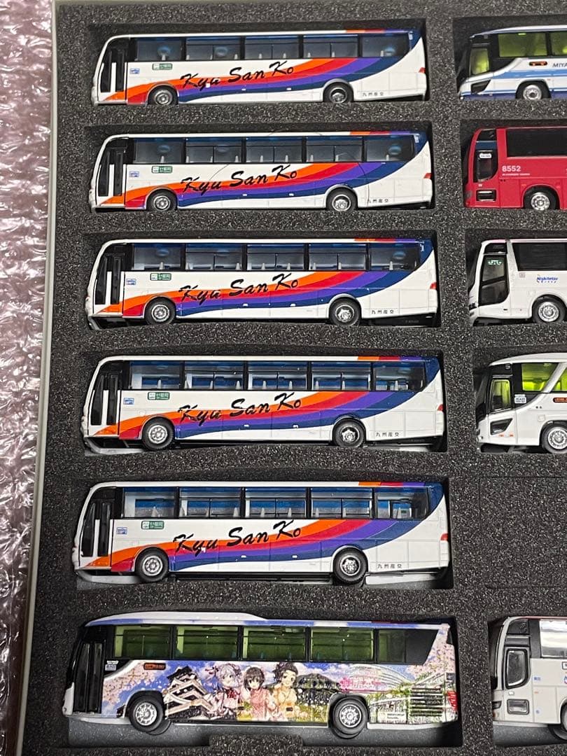【再入札】トミーテック バスコレクション 九州の高速バス14台セット 未使用品