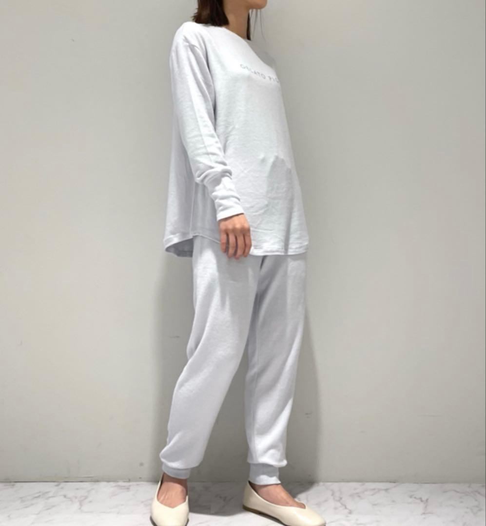 ジェラートピケ　スノーロゴプルオーバー＆スノーロゴロングパンツ　セット