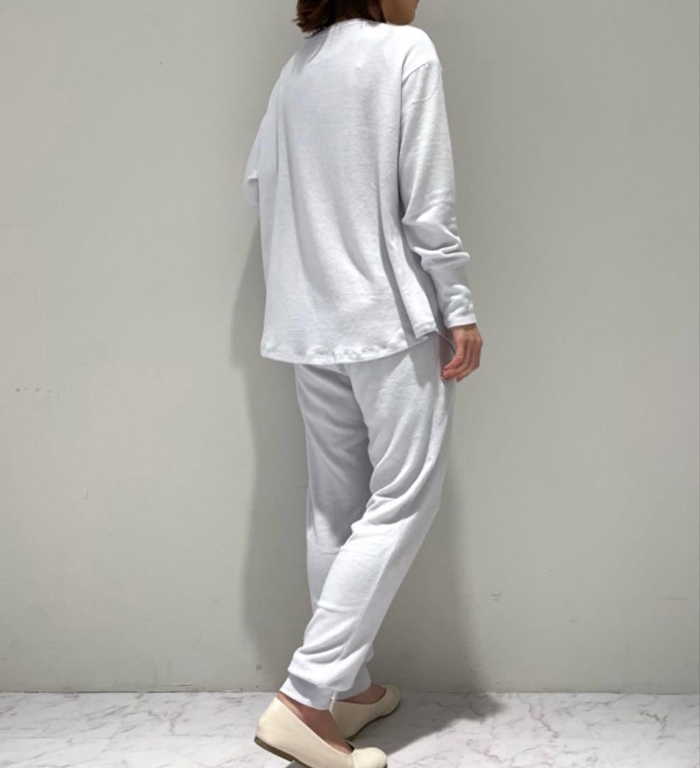 ジェラートピケ　スノーロゴプルオーバー＆スノーロゴロングパンツ　セット