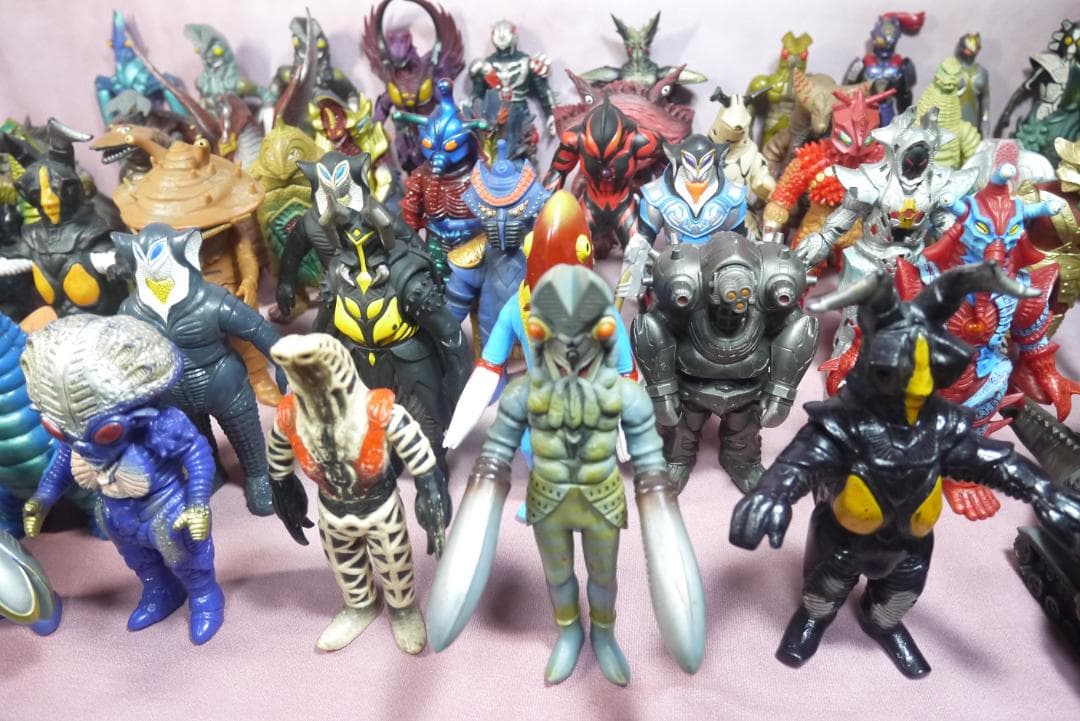 ウルトラ怪獣シリーズ　怪獣　ソフビ　66体セット