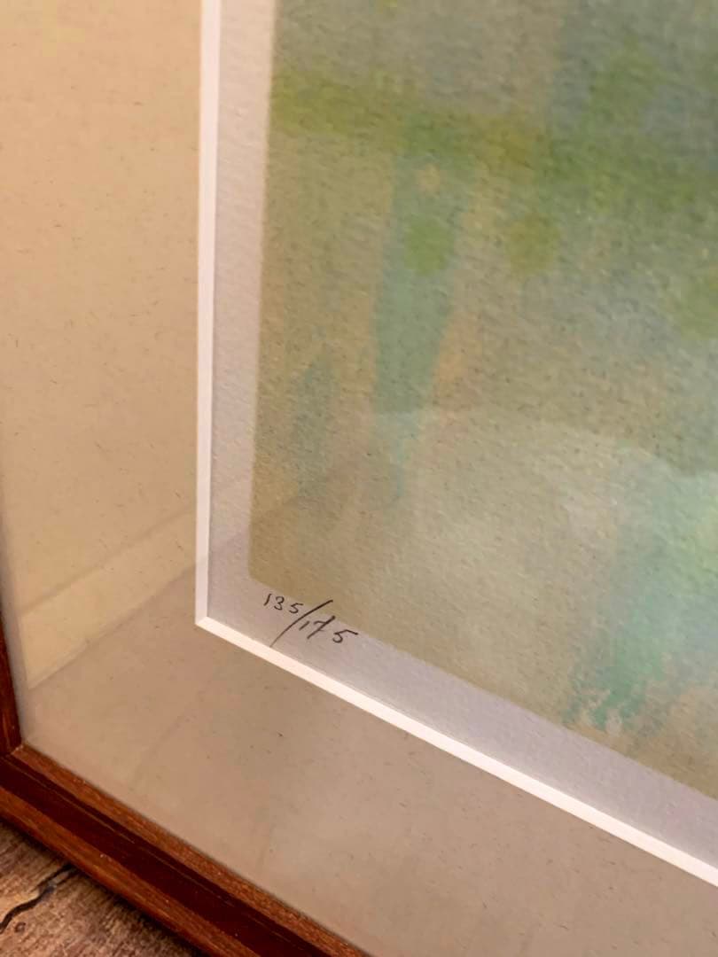 シリアルナンバー有り　カミーユ・イレール　「樹影」