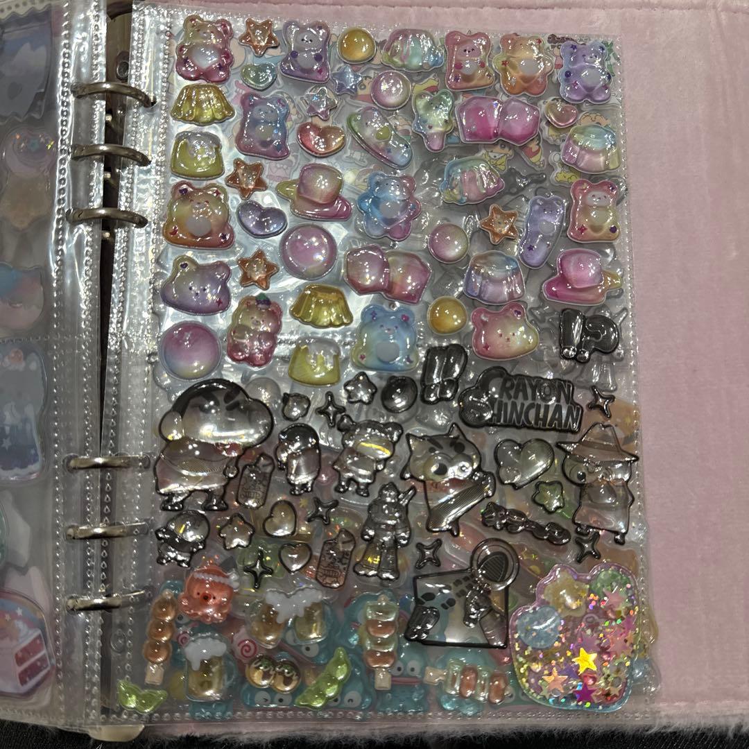 シール帳完成品　　ボンボンドロップシール