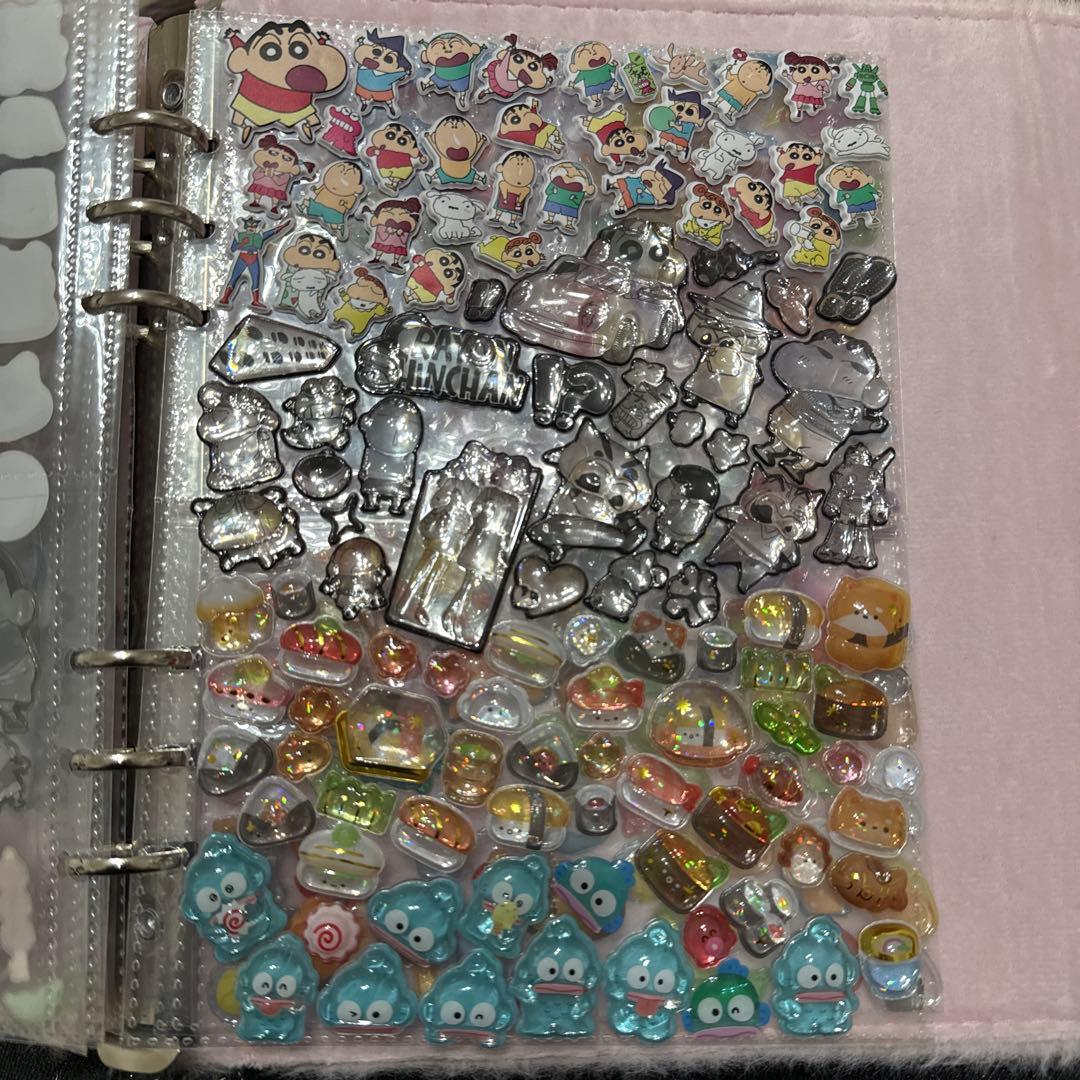 シール帳完成品　　ボンボンドロップシール