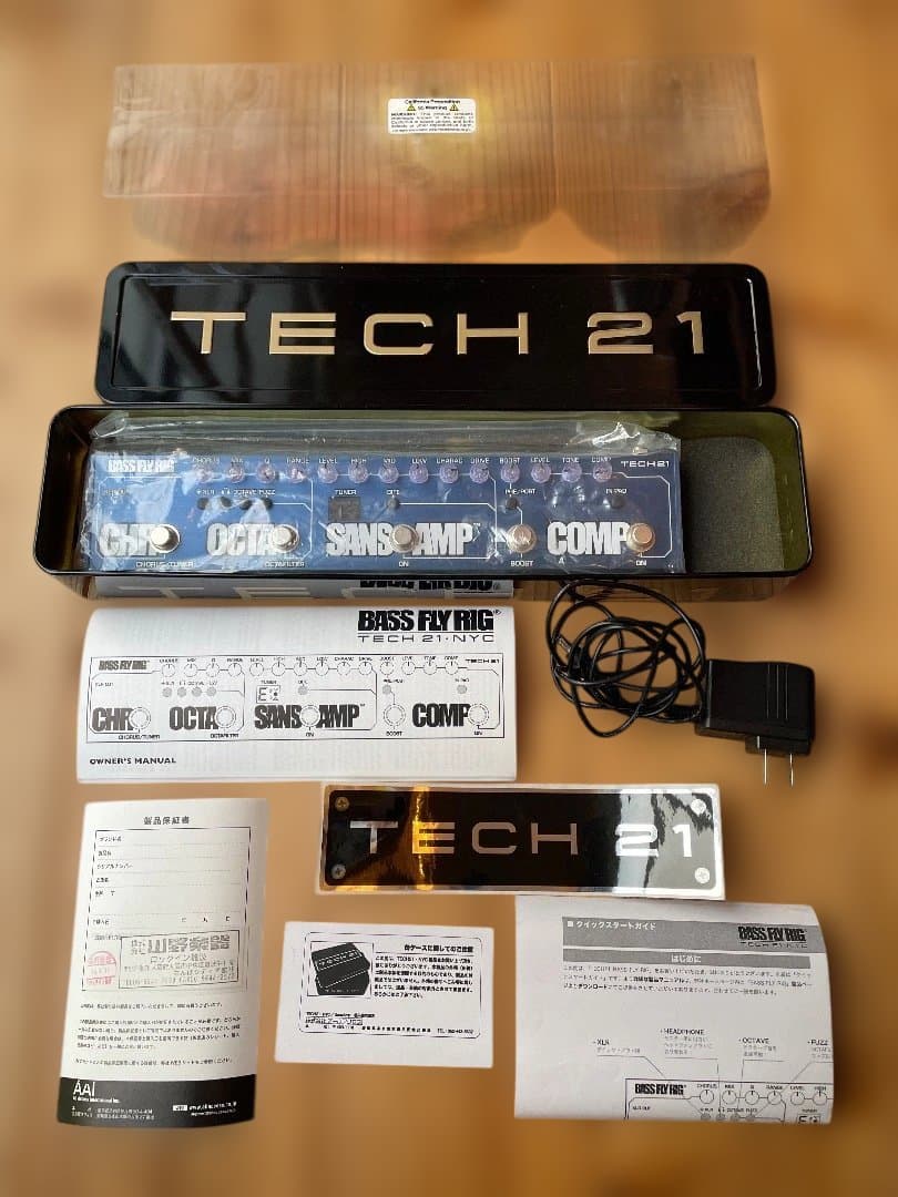 TECH 21 BASS FLY RIG ベースエフェクター