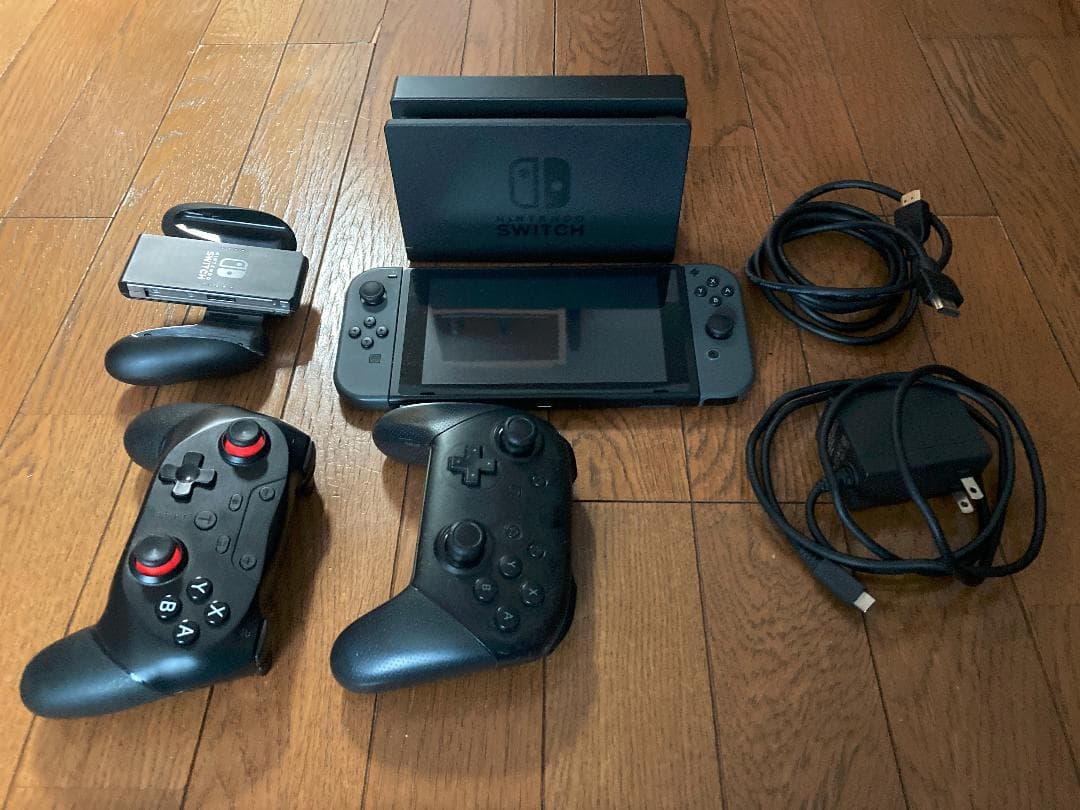 Nintendo Switch 本体 グレー（HAC-001）おまけ付