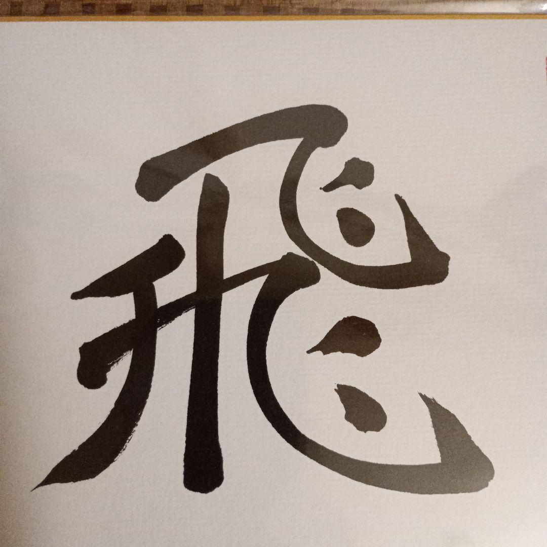 藤井聡太竜王 羽生善治九段 竜王位 直筆揮毫 色紙2点セット 永世竜王