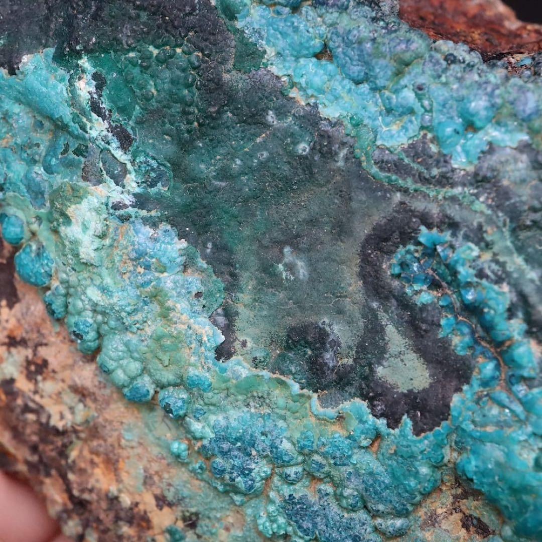 クリソコラ & シュードマラカイト珪孔雀石 擬孔雀石 131.5g CHS126