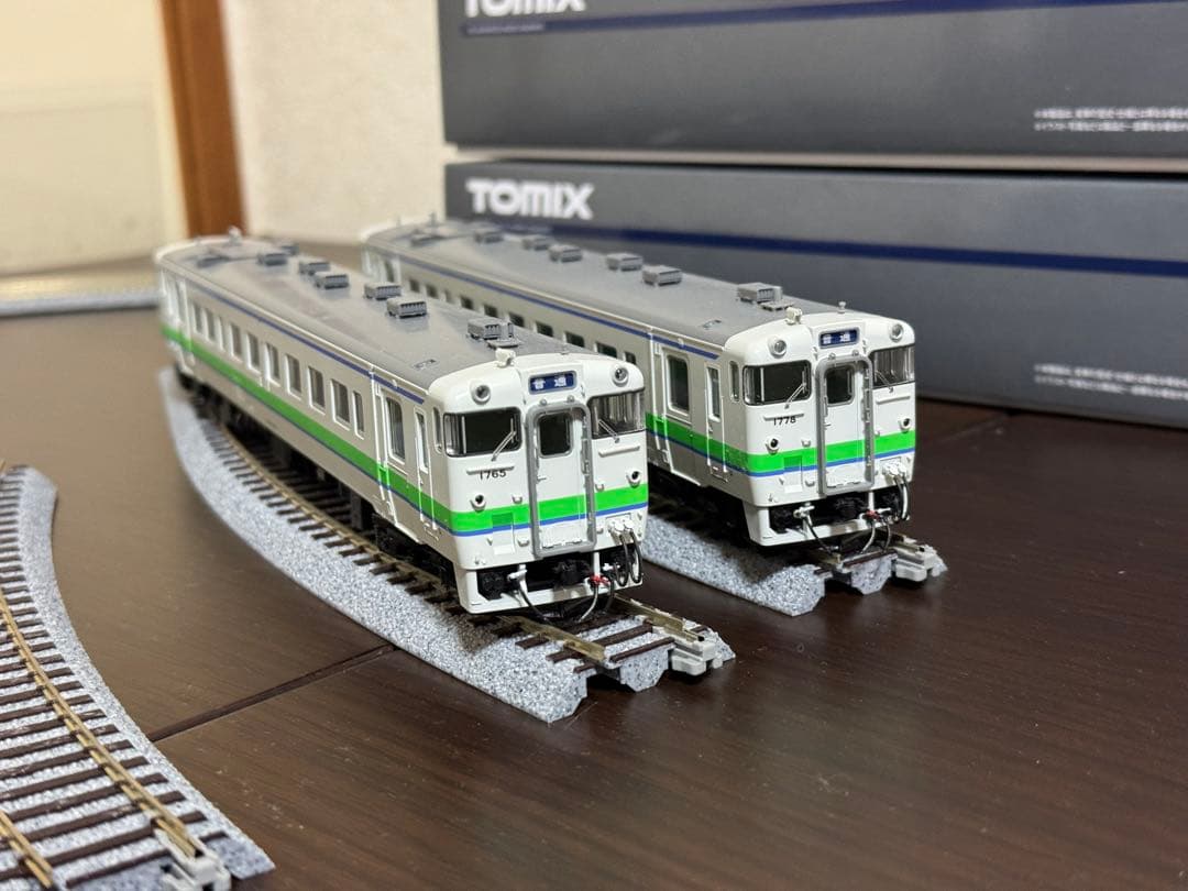 TOMIX キハ40 1700 北海道 HOゲージ 室内灯入り