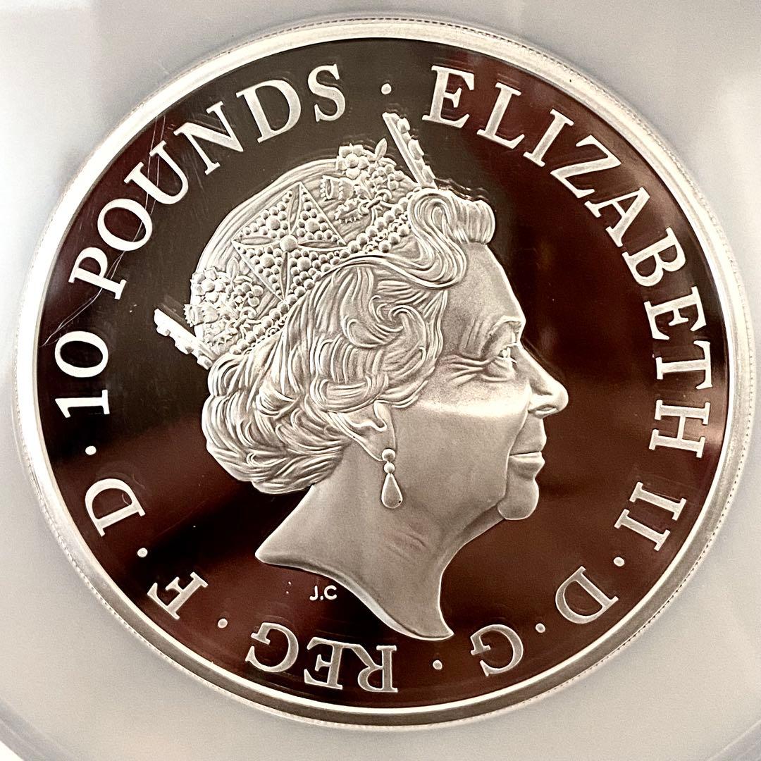 2017年 イギリス PF70 NGC 銀貨 モダン アンティーク 