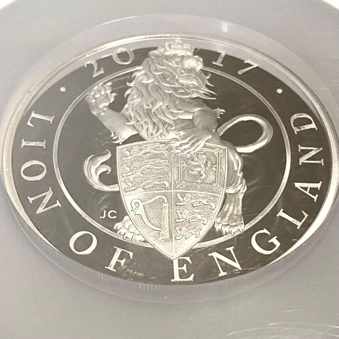 2017年 イギリス PF70 NGC 銀貨 モダン アンティーク 