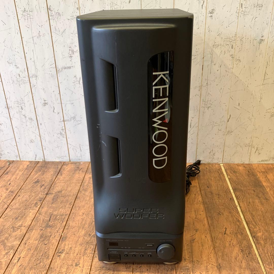 ケンウッド SUPER WOOFER ブラック サブウーファー SW-9 70W