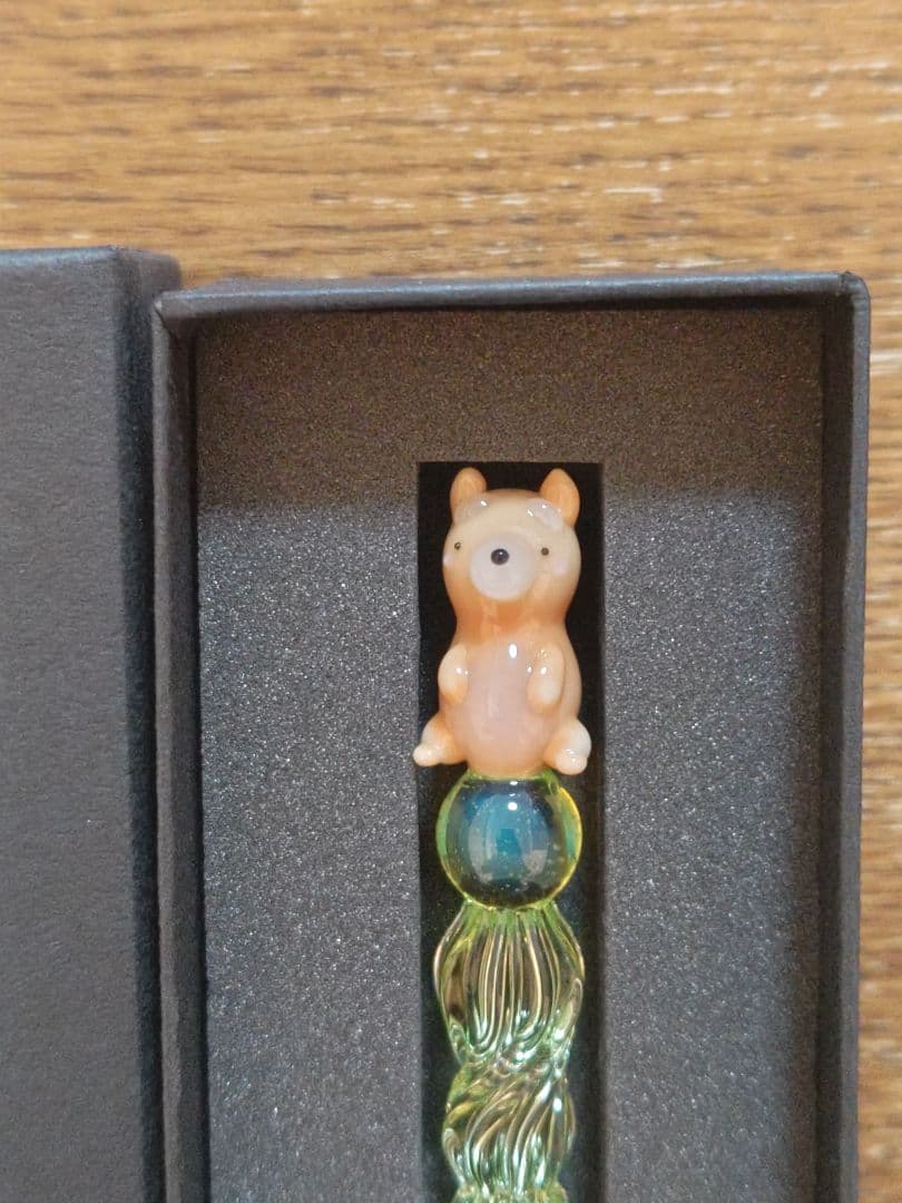 paraglass パラグラス ガラスペン しばいぬ