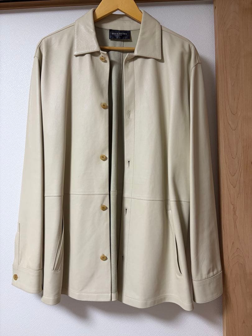 Givenchy 本革　レザージャケット　羊革　ジバンシー