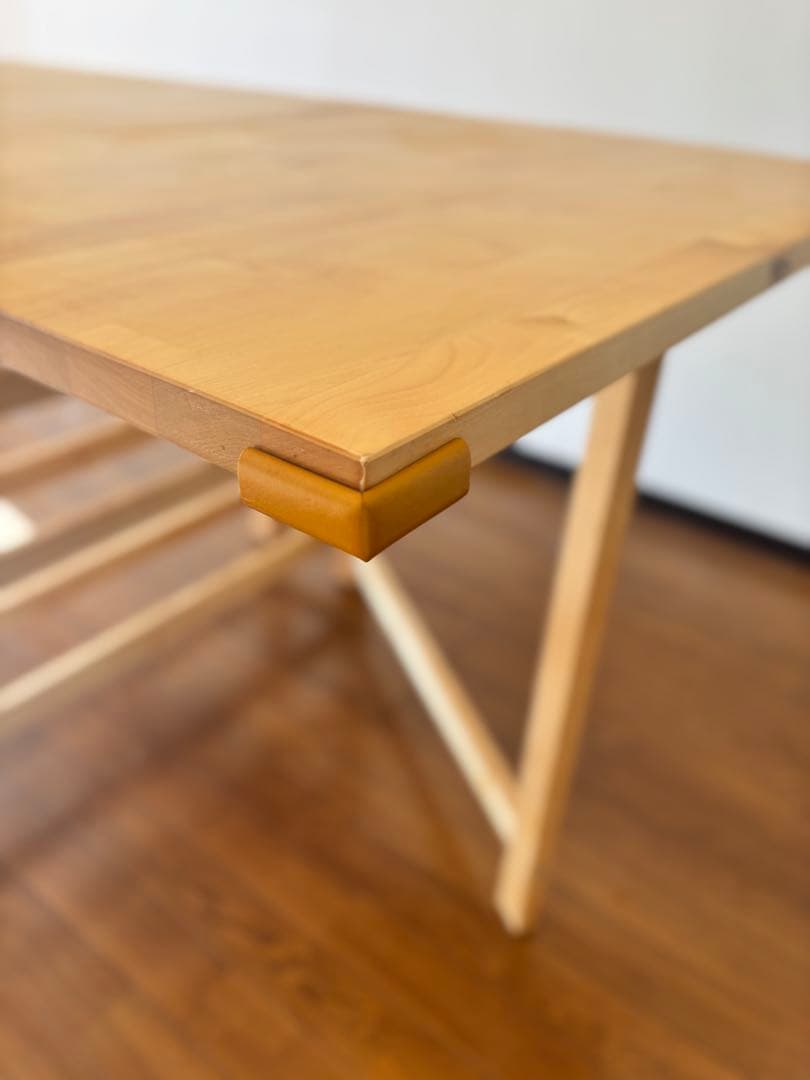 IKEA ノールデン 折りたたみテーブル 引き出し付