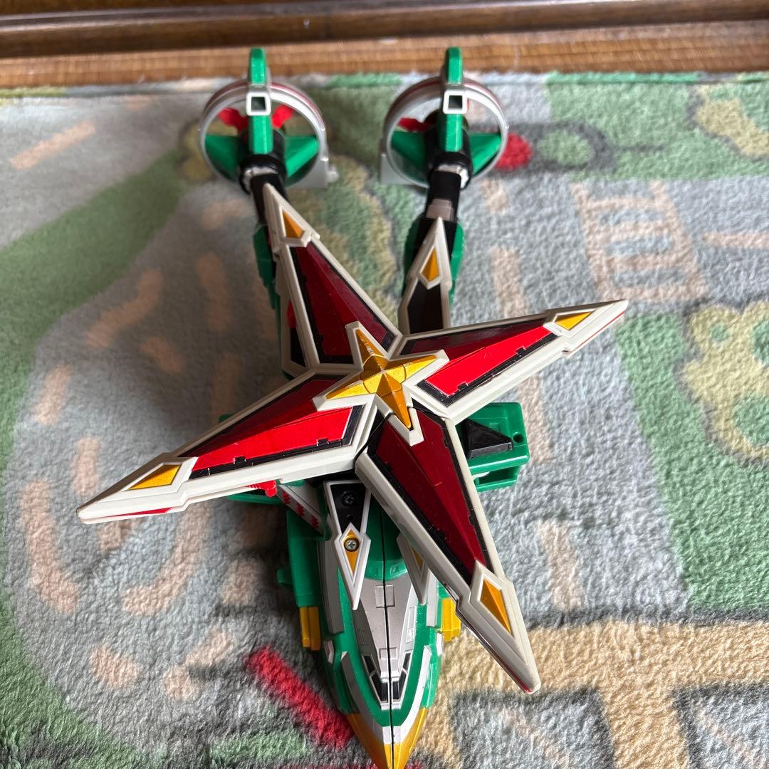 忍風戦隊ハリケンジャー超合金　轟雷旋風神　ブラックver. 轟雷神　天空神