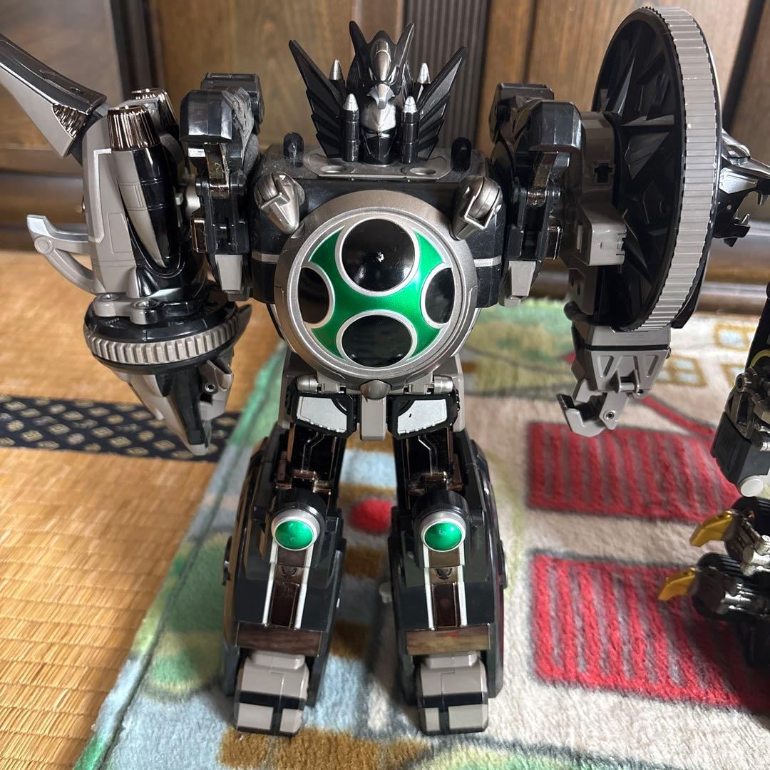 忍風戦隊ハリケンジャー超合金　轟雷旋風神　ブラックver. 轟雷神　天空神