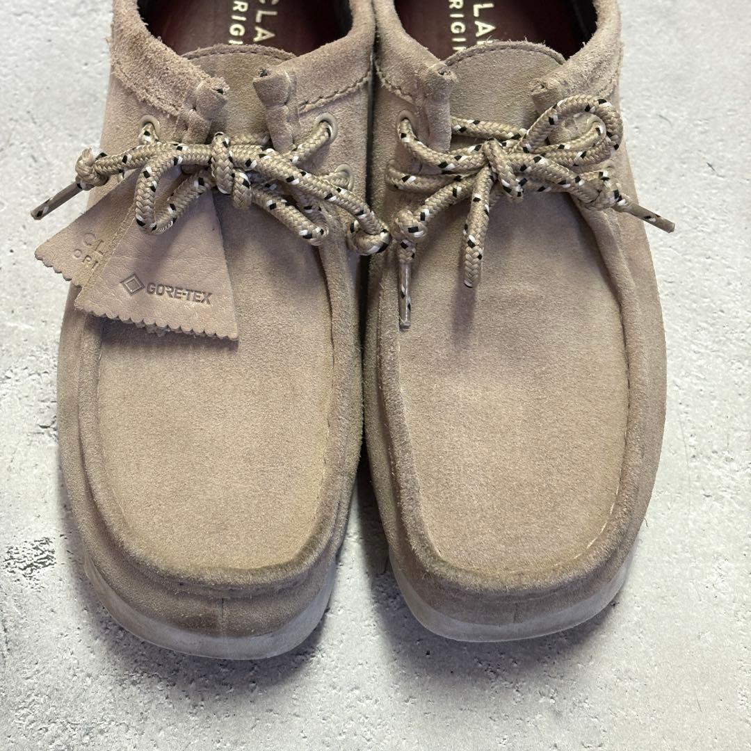 クラークス　Clarks　ワラビーブーツ　ゴアテックス　ビブラムソール　UK7