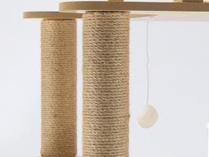 2025新型キャットタワー 木製 宇宙船　展望台　多頭飼い 大型猫　178cm