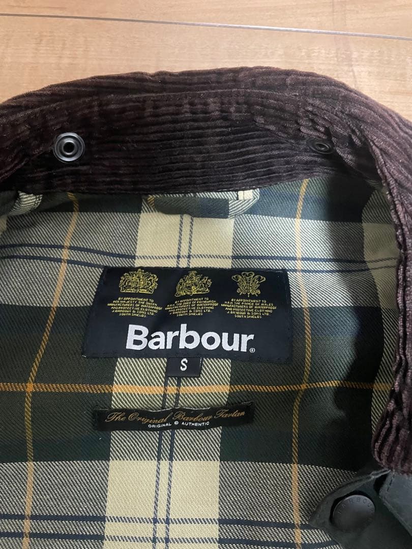 Barbour SPEYスペイ セージグリーン S