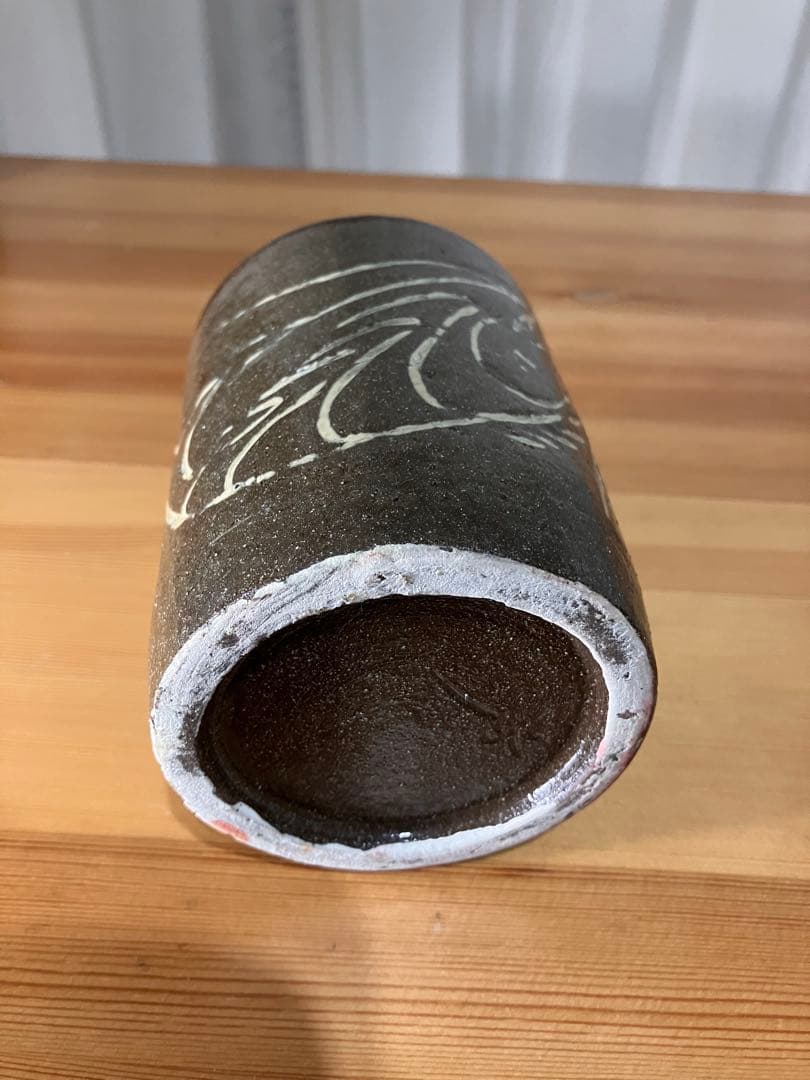 琉球　沖縄　壺屋焼　【故】金城次郎　湯呑　茶器　やちむん　ヤチムン　希少