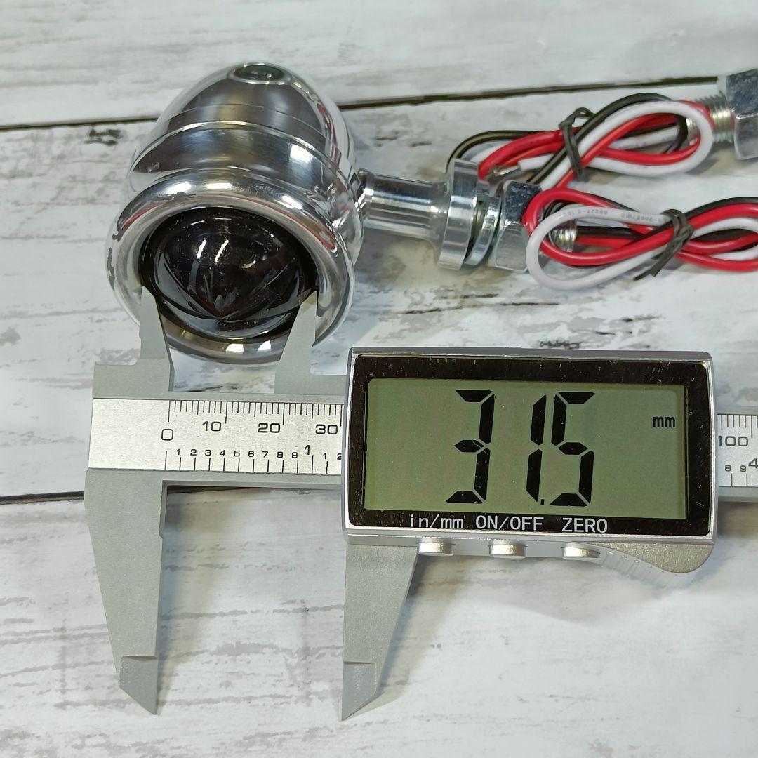 アルミ製ビンテージウインカー　ビンテージ　レトロ 管理番号031436