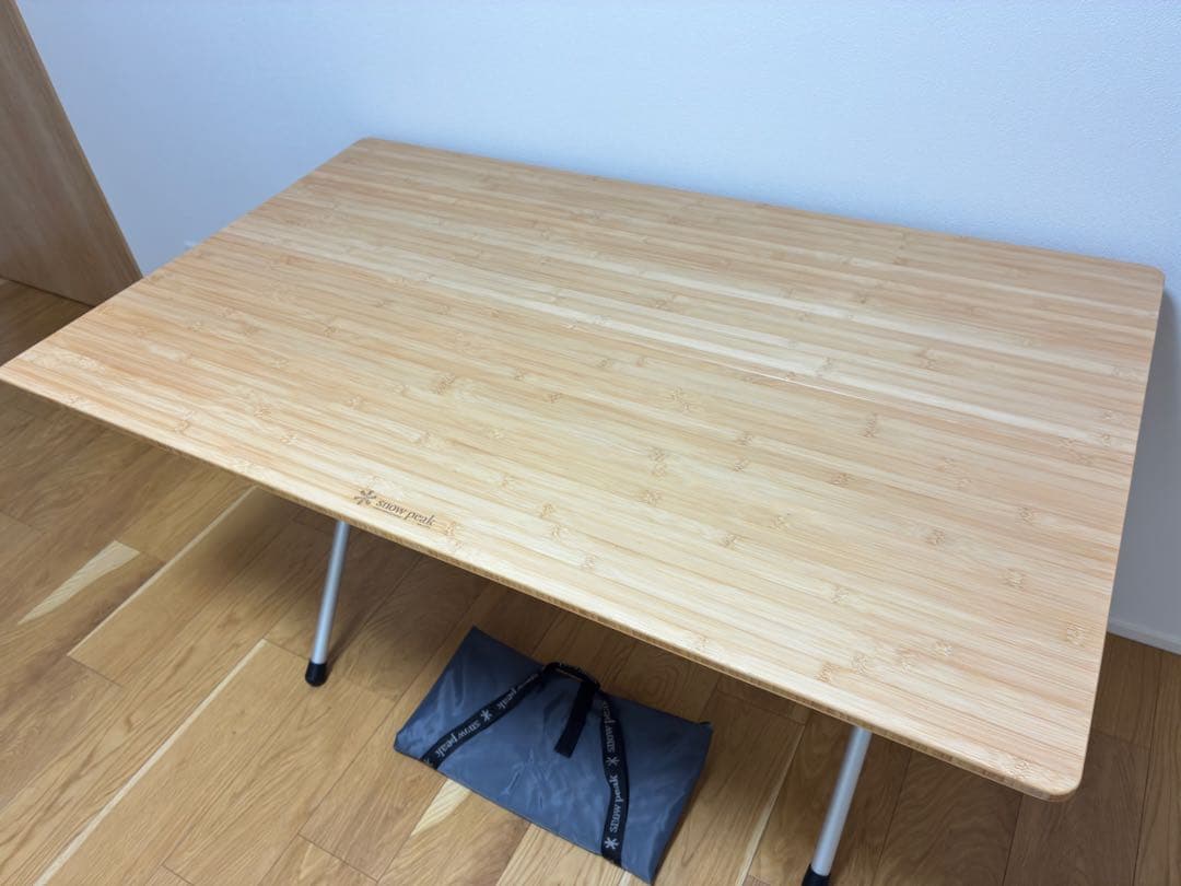 スノーピーク　ワンアクションテーブルロング竹　LV-015TR