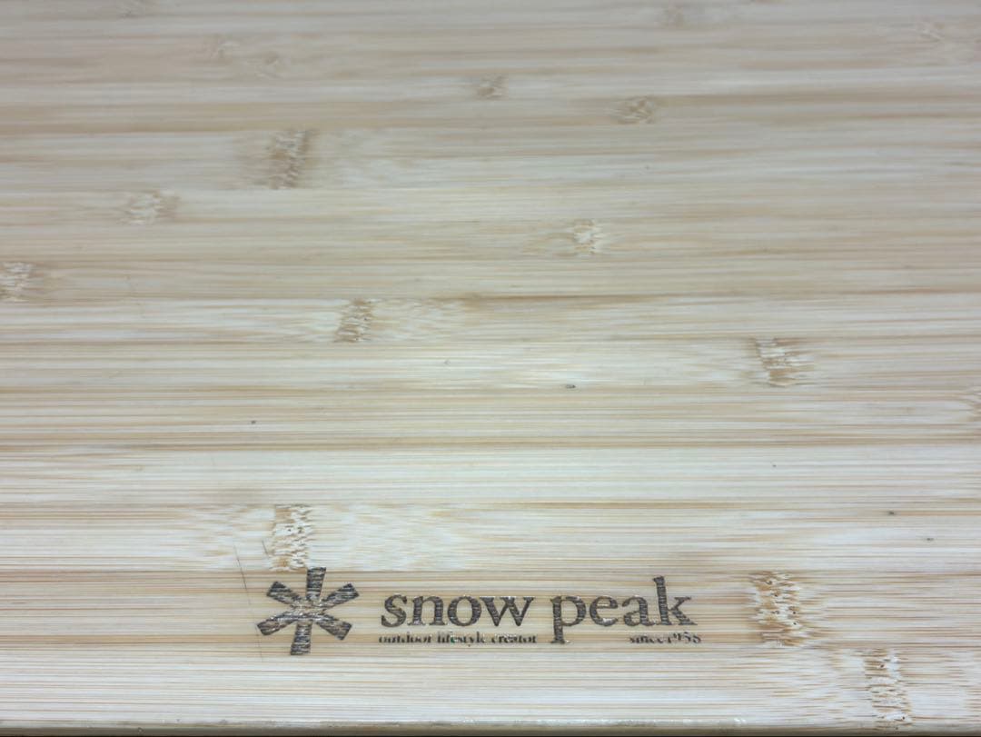 スノーピーク　ワンアクションテーブルロング竹　LV-015TR