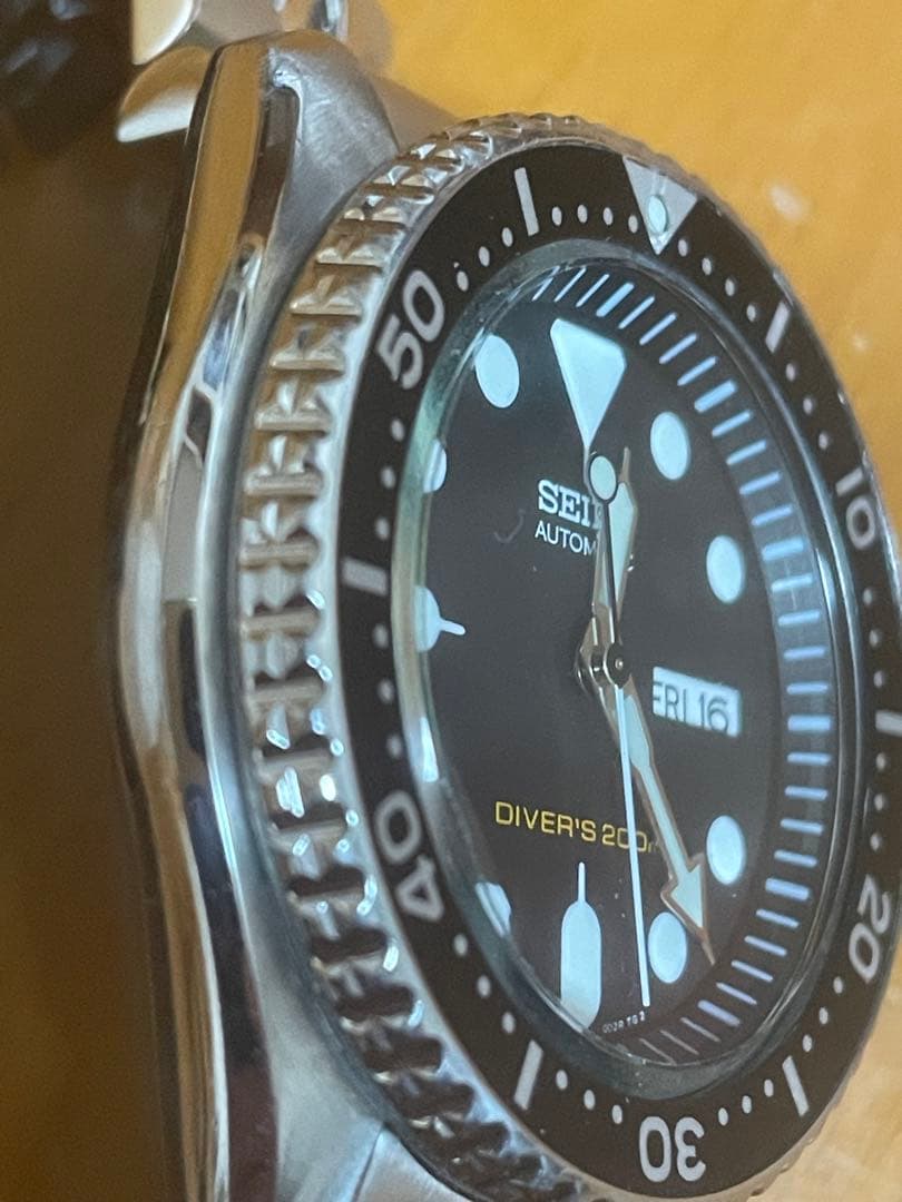 k*1様 希少⭐️【美品】セイコーブラックボーイ 7s26-0020 ダイバーズ