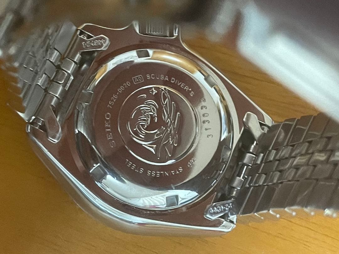 k*1様 希少⭐️【美品】セイコーブラックボーイ 7s26-0020 ダイバーズ