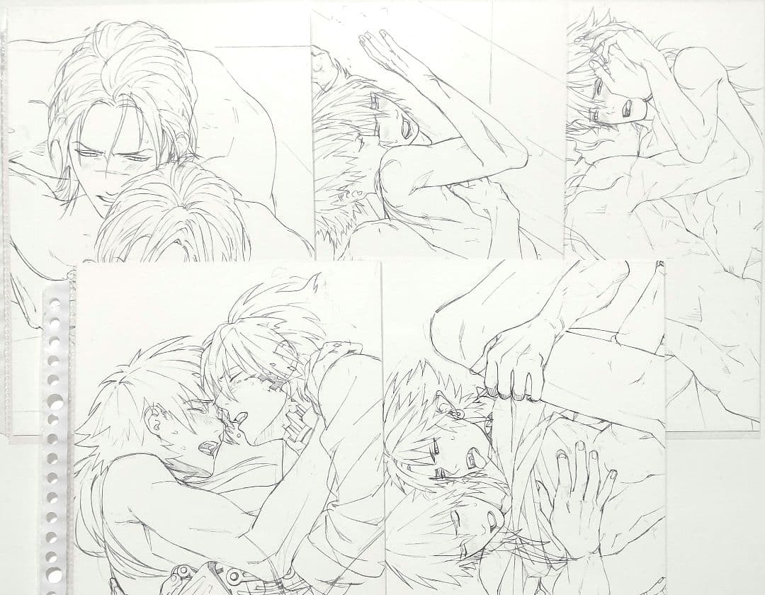 DRAMAticalMurder 原画展 原稿 カードコレクション ドラマダ