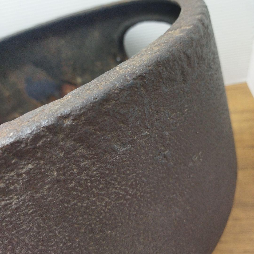 茶道具 風炉 風炉釜 鉄器 三つ足 火鉢 工芸品 風呂釜