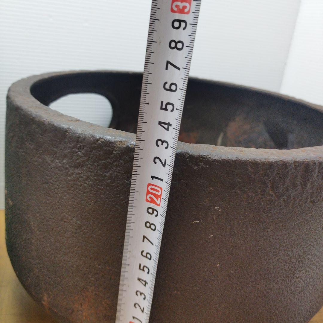 茶道具 風炉 風炉釜 鉄器 三つ足 火鉢 工芸品 風呂釜
