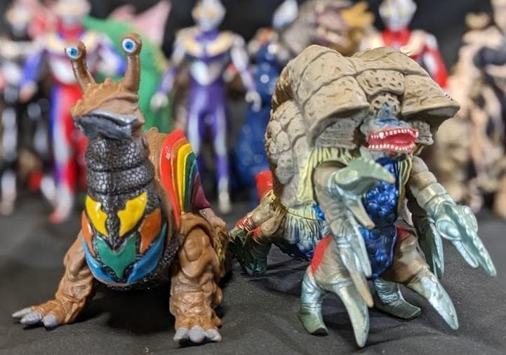 ウルトラマンティガ＆登場怪獣・宇宙人（バンダイ）ソフビフィギュア16体セット