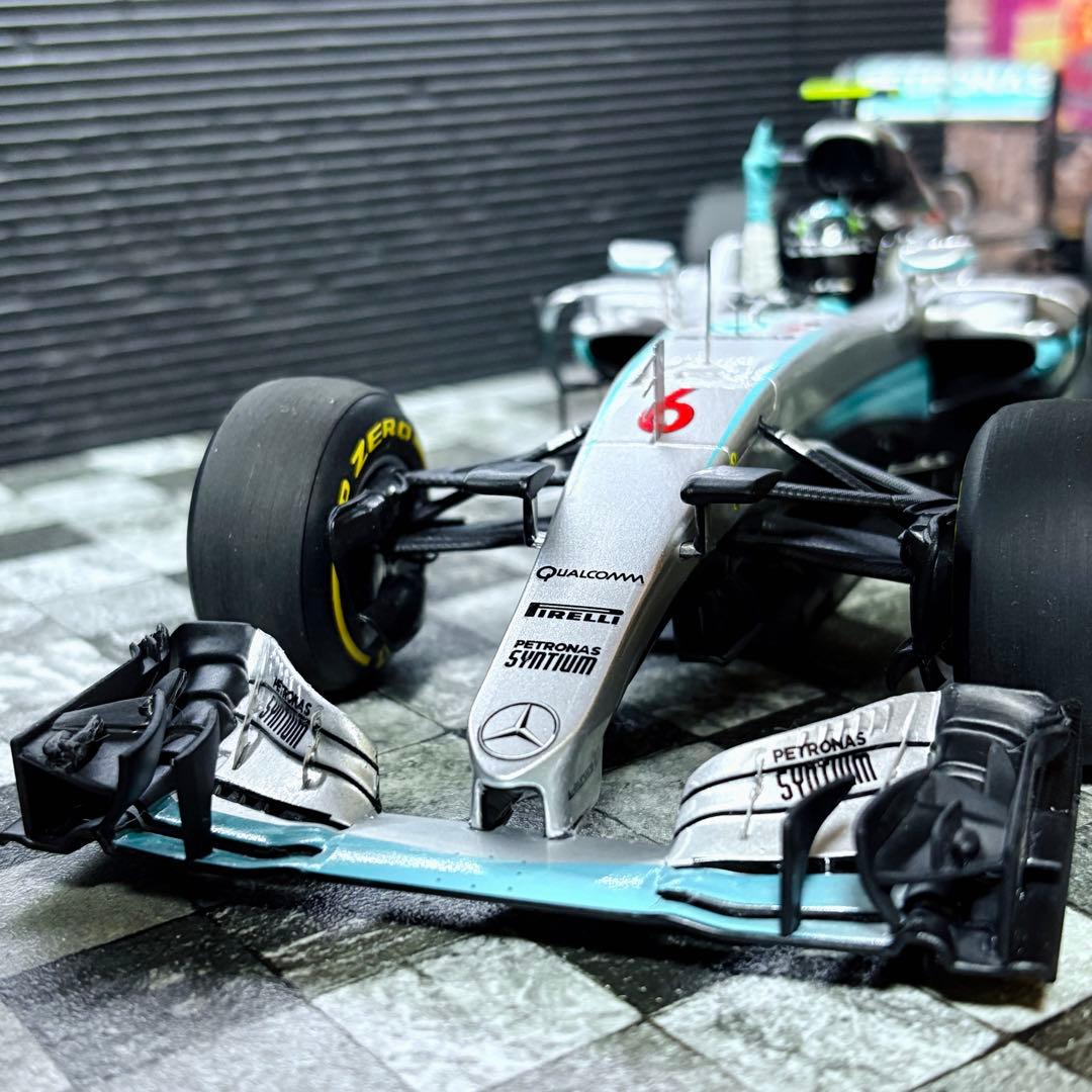 1/18 Spark メルセデス F1 W07 Hybrid 2016 アブダビ