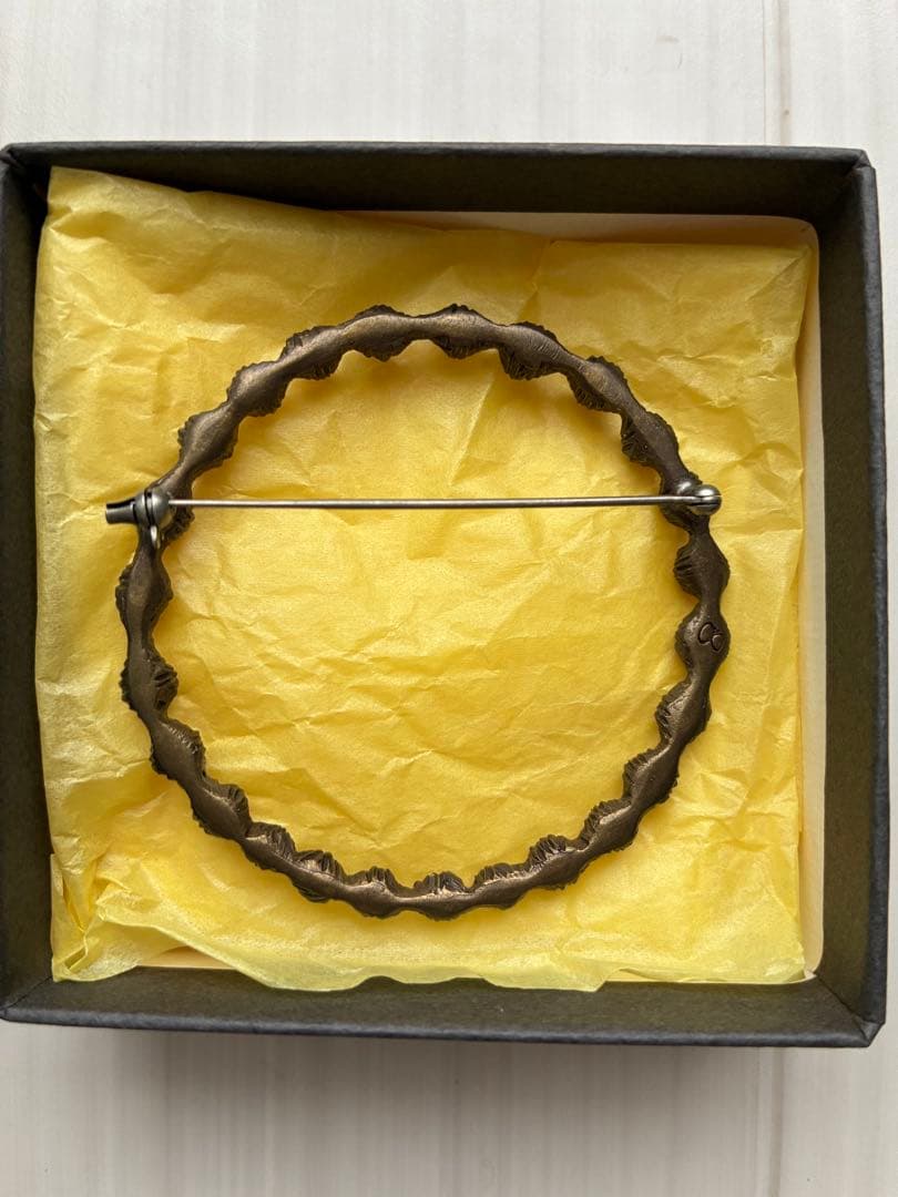 mina perhonen ブローチ 真鍮