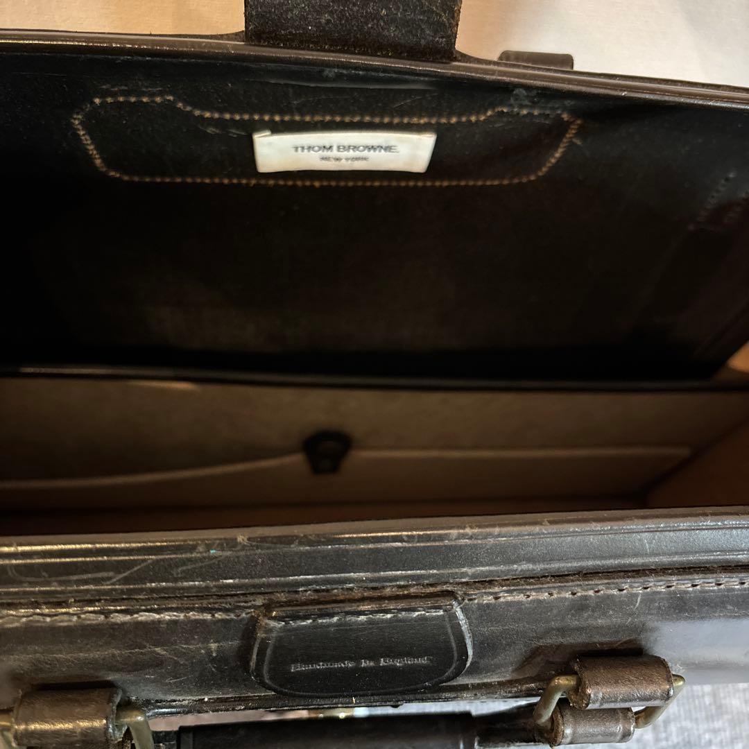 THOM BROWNE. NEWYORK ドクターズバッグ ブライダルレザー