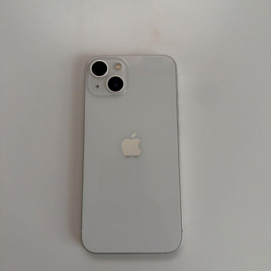 Apple iPhone 13 ホワイト本体【箱付き】ガラスフィルム付